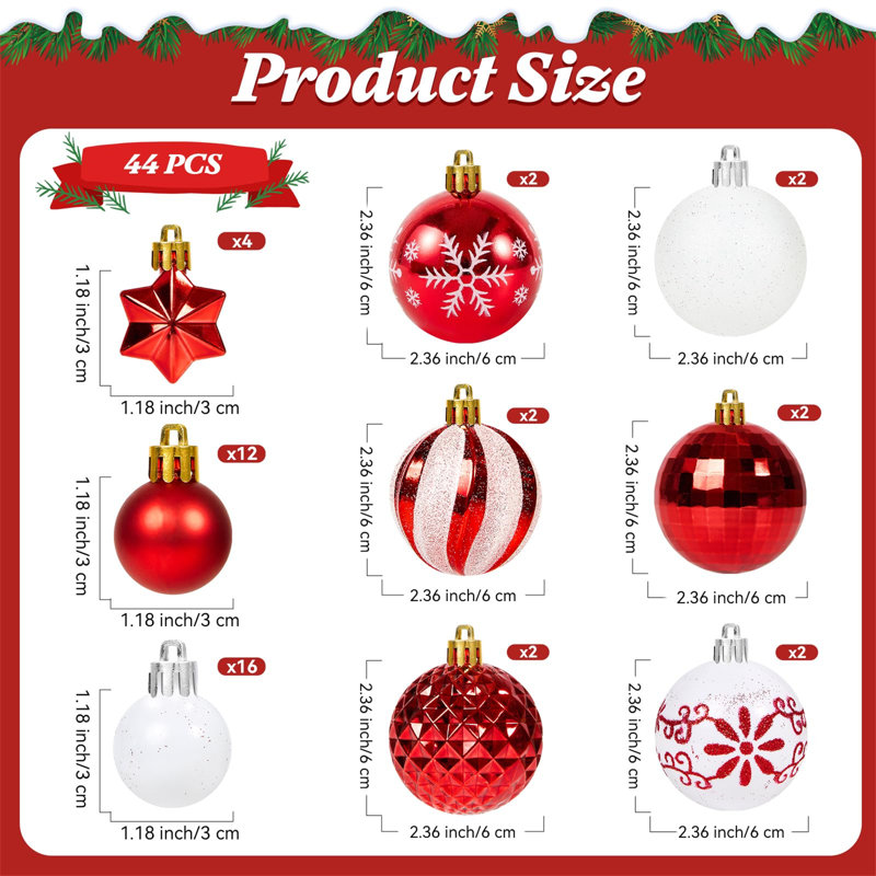 161.29cm Snowflakes Shatterproof Ornament Accessory
