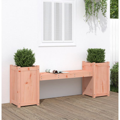 Dealba Wooden Planter Bench