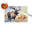 Moose Glass Cutting Board Large
