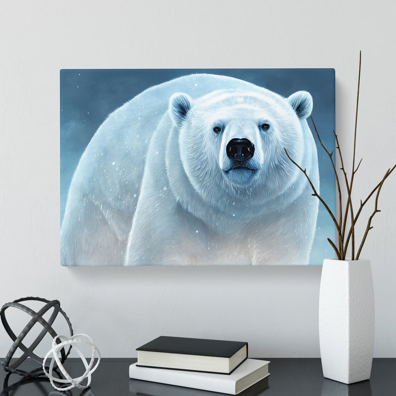 Marvellous Polar Bear - Wrapped Canvas