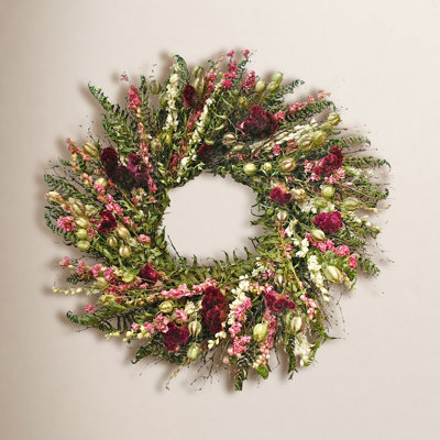 Handcrafted Dried Mixed Assortment Wreath