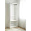 Penderie 32 "en bois blanc avec une tringle