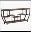 Console industrielle, canapé d'entrée 70,9 "avec tablettes-1297024451