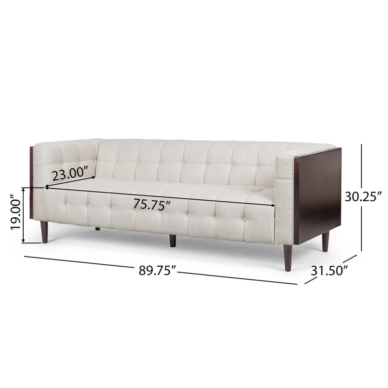 3-SEATER SOFA, Beige