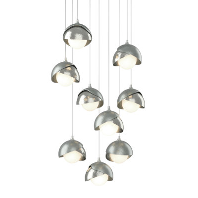 Luminaire suspendu géométrique à 9 lumières Brooklyn