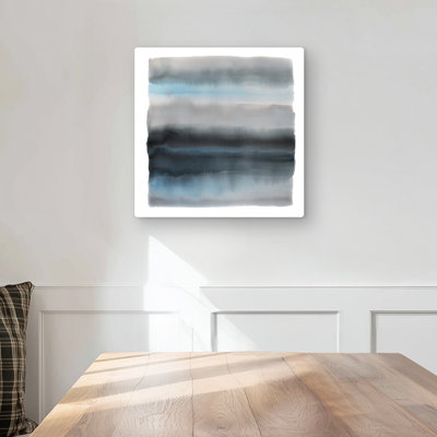 Shade of Blue - Blue Abstract Metal Print for Home Decor