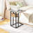 C Shaped Foldable End Table