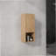 Armoire de salle de bain 12 po, portes à fermeture douce, fixation flottante, chêne imitation (emballage KD)