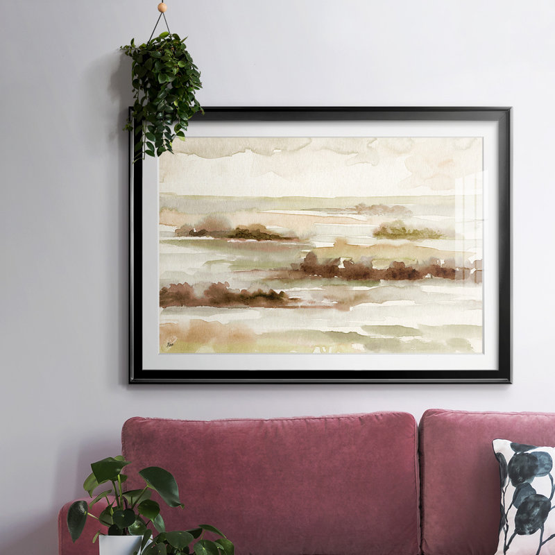 A Touch Of Autumn, reproduction d'art encadrée, Noir, H 30 po x l 44 po x P 1,5 po