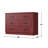 Barstis 6 Drawers Dresser Spacious Drawers-989259834