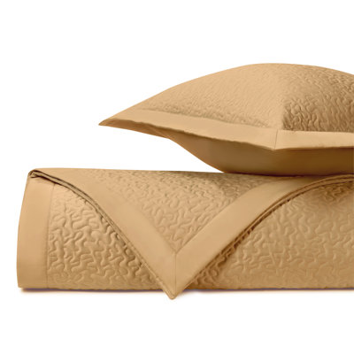 Vermicelli Quilted Sateen Coverlet Set