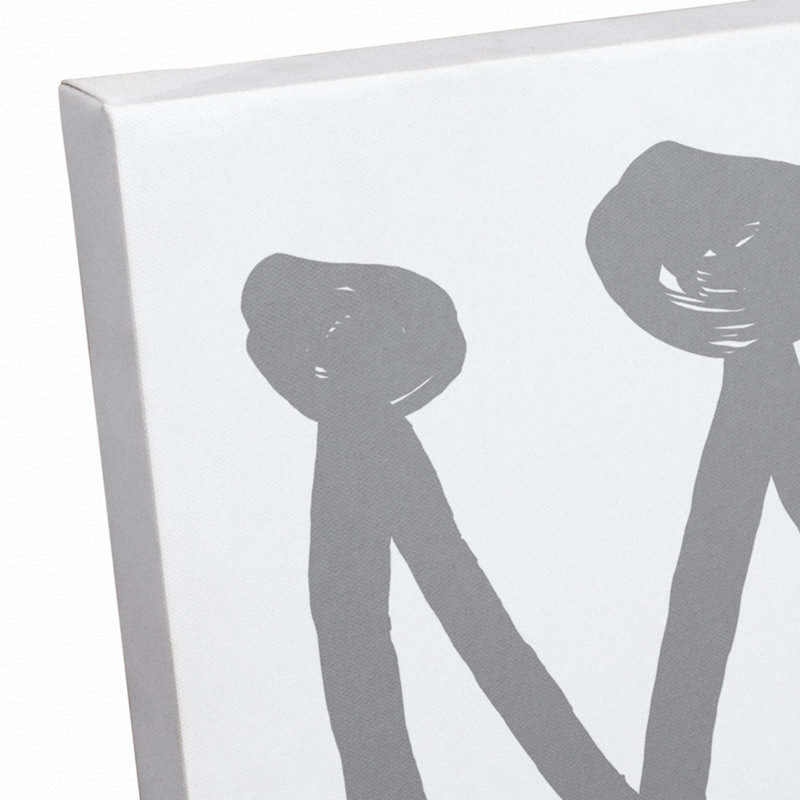 Art sur toile little prince Brewer, H 14 po x l 11 po x P 1,25 po, Gris