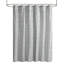 Printed Metallic Shower Curtain-625531008