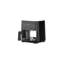 Culinary Chef 4.5-Quart Electric Air Fryer with Glass Basket, Adjustable Temperature, Touch Control