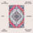 Lathan Bohemian FLAIR Boho Vintage Medallion Multi Rug-867605956