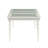 Platinum Finish Dining Table