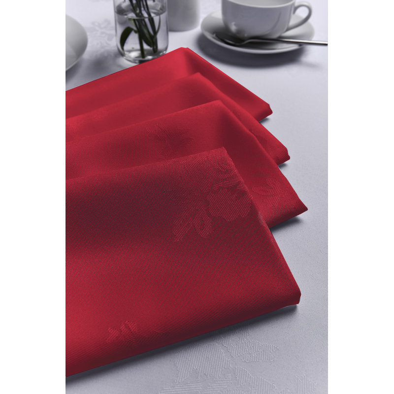 Allgood Tablecloth, 89 cm L x 89 cm W, Red