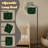  Arc Floor Lamp Luxury golden emerald Abstract gold line arts Tall Modern Standing Lamp LED Adjustable Linen Lampshade 3 Color Temperatures