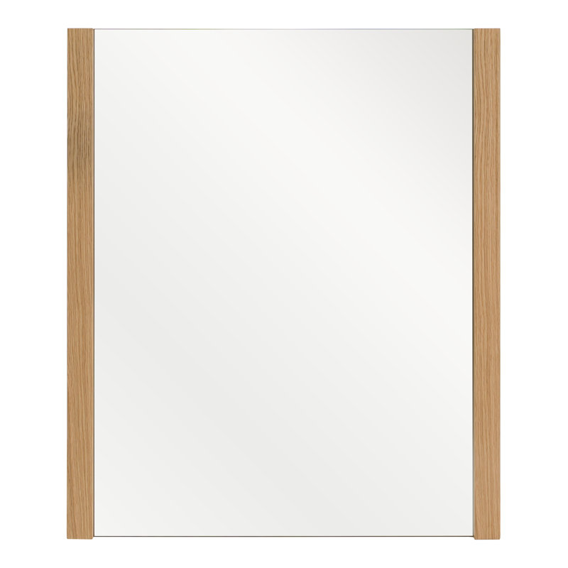 Miroir mural Amalie, Chêne naturel