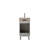 Jarrettsville 16.5 " W Freestanding Standard and Wall Mounted 1 Single Vanity Bathroom Vanity With Porcelain Top-1833201383