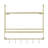 Cosmoliving By Cosmopolitan Modern Iron Wall Shelf