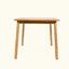Table de salle à manger en bois d'acacia