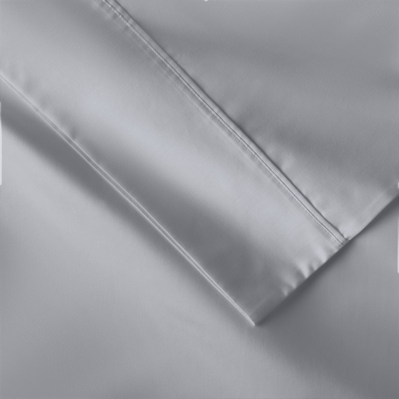 Danfield Cotton Sateen Pillowcase Set, Stormy Blue, King - 2 King Pillowcases