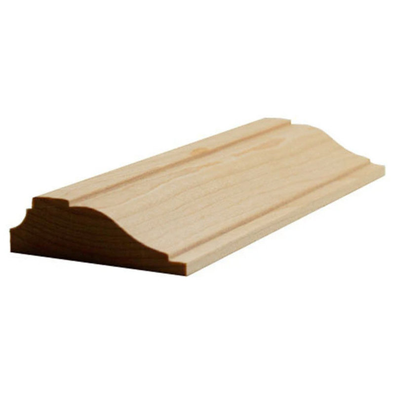 Moulure de panneau EWPM16 - l 1-13 / 16 po x 9/16 po. Sans finition, L 1,8125 po x H 0,5625 po x P 94 po, Érable