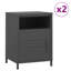 Bren 35cm W Steel Bedside Table-1387028398-1356500776