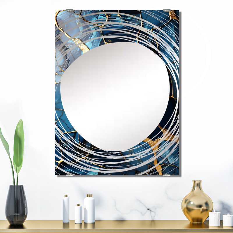 Roise - Miroir mural en marbre MIR137641, 32 po x 24 po