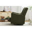 Fauteuil inclinable pivotant à bascule de 75 cm de large, avec dossier à oreilles, fauteuil à bascule, chaise berçante pour chambre d'enfant-314589066