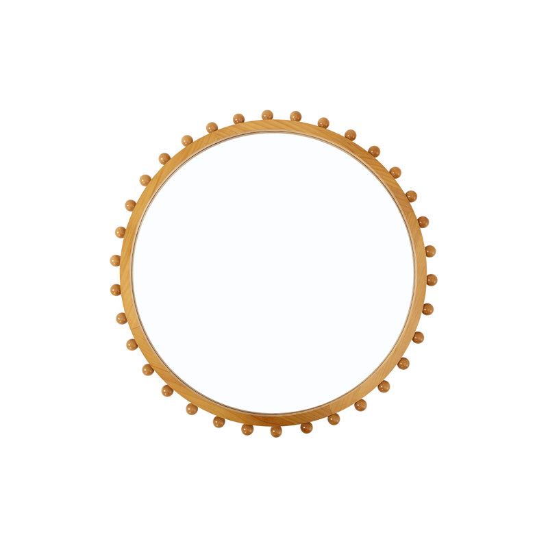 Iron Round Mirror
