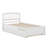 Platform Bed Wood Bed Frame With Trundle-1474727195