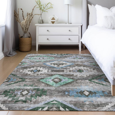 Tapis intérieur / extérieur Malchow avec envers antidérapant
