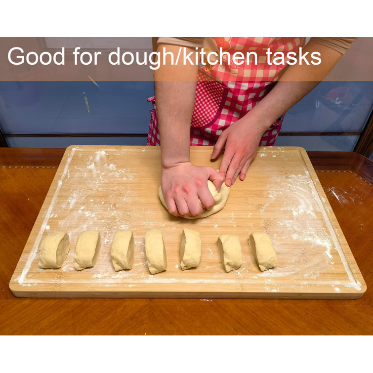 Extra Large Bamboo Cutting Board for Kitchen - Largest Wooden