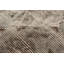 Tapis décoratif gris en laine de conception unique 5 pi 7 po x 8 pi 11 po noué à la main