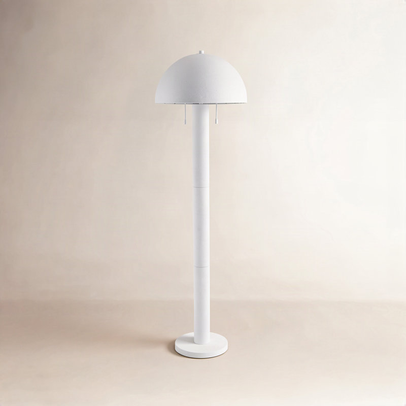 Lampe sur pied Parise, Blanc