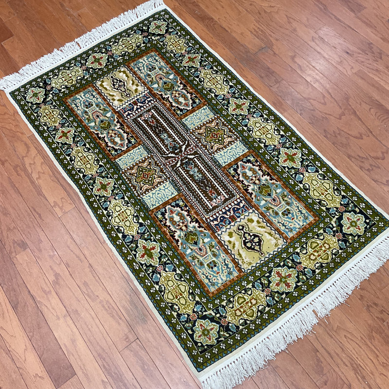 Tapis en laine fabriqué à la main Hereke