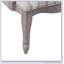 Camel Back Exposed Wood Chair
