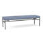 Banc de réception 3 places Avon Rx Santé, structure en métal, capacité de 650 lb-102342567-102342575
