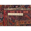 Tapis oriental unique 5 x 8 po à motif tribal gris anthracite