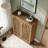 6-Tier Shoe Cabinet Entryway Shoe Storage Rack With Airy Doors