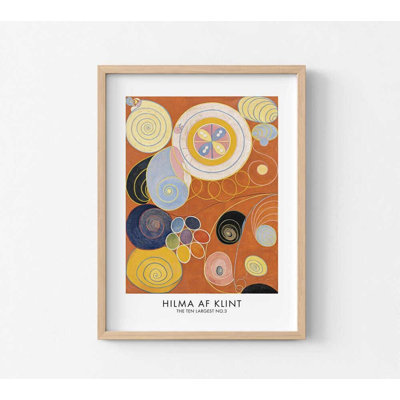 Hilma Af Klint Poster, The Ten Largest No.3 (Abstract, Multiple Sizes)
