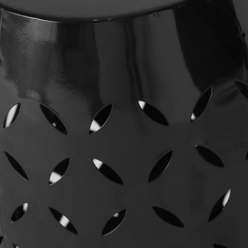 12'' Side Table, Black