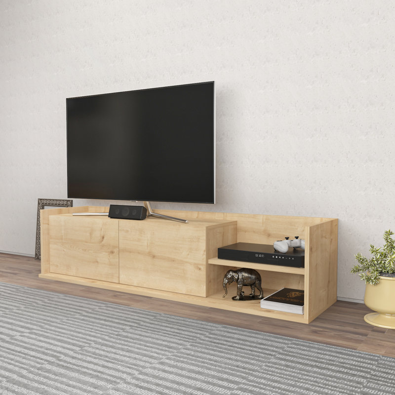 Huebert TV Stand for TVs up to 48", Sapphire Oak