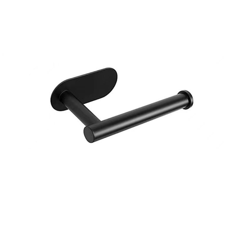 Wall Mounted Toilet Paper Holder, Matte Black