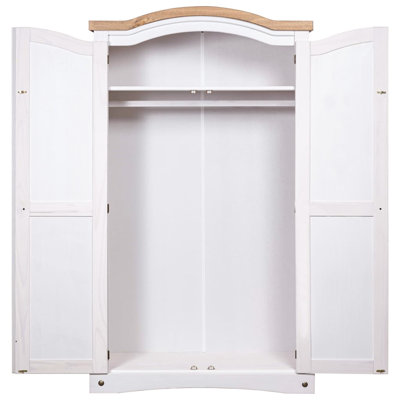 Archibold Solid Wood Wardrobe