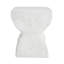 Table d'appoint Cleo Outdoor Paito Modern Minimalist MGO, blanc
