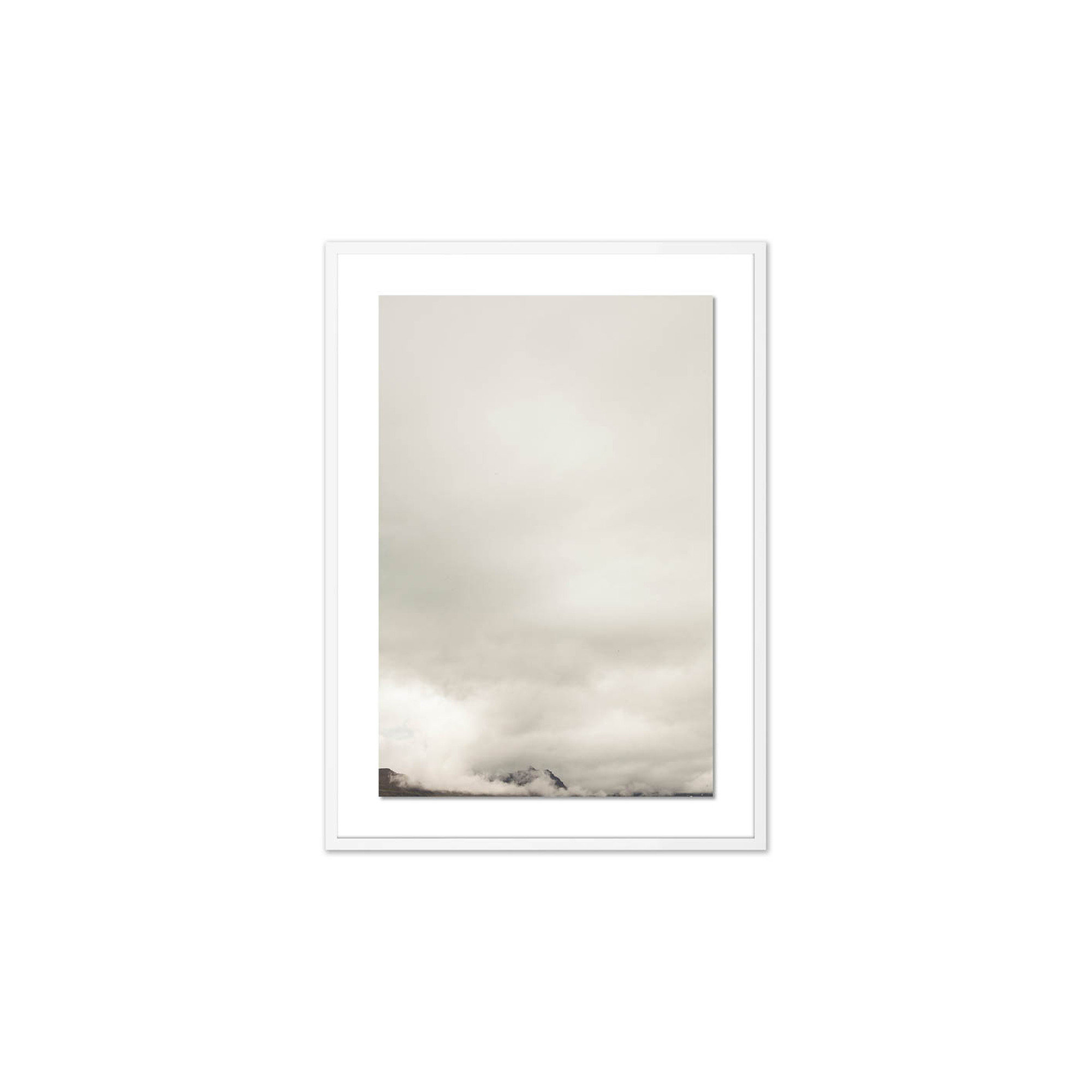 Clouds 11 by Riley Ryan, White, 40" H x 29" W x 2.5" D