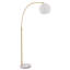 Aaliyah 170cm Marble Arched Floor Lamp